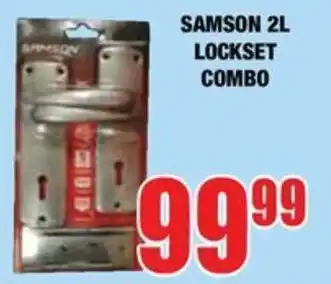 Boxer Build SAMSON 2L LOCKSET COMBO offer