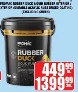 Boxer Build Promac Rubber Duck Liquid Rubber offer