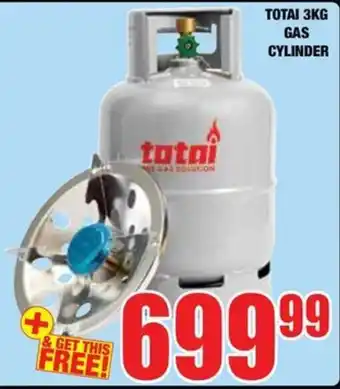 Boxer Build TOTAL 3KG GAS CYLINDER offer