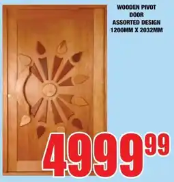 Boxer Build WOODEN PIVOT DOOR Assorted offer