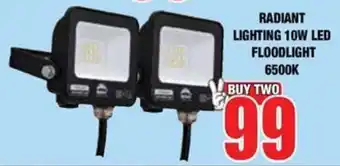 Boxer Build RADIANT LIGHTING 10W LED FLOODLIGHT offer