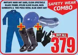 Boxer Build Safety wear combo offer