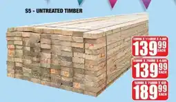 Boxer Build S5 - UNTREATED TIMBER offer