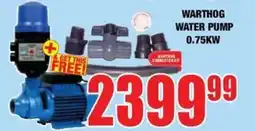 Boxer Build WARTHOG WATER PUMP offer