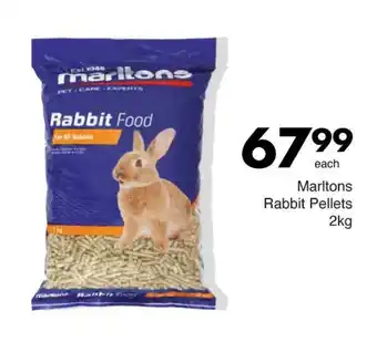 Save Marltons Rabbit Pellets offer