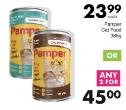 Save Pamper Cat Food offer