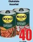 Boxer Koo - chakalaka offer