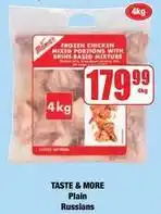 Boxer Mama's - frozen chicken mixed portions with brine-based mixture offer