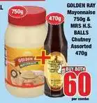 Boxer Golden ray - mayonnaise & chutney offer