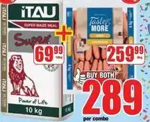 Boxer Super maize meal offer