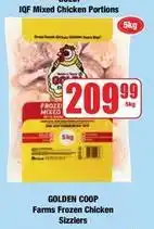 Boxer Frozen - iqf mixed chicken portions offer