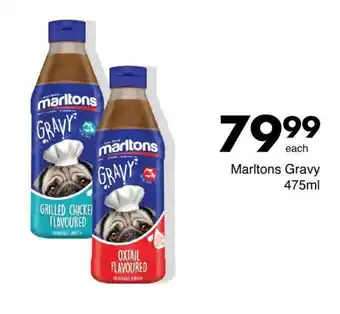 Save Marltons Gravy offer