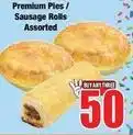 Boxer Premium pies / sausage rolls offer
