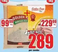 Boxer Parboiled rice + chicken dizzlers offer