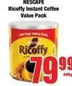 Boxer Nescafé - ricoffy instant coffee value pack offer