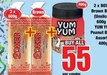 Boxer Yum yum - brown bread offer