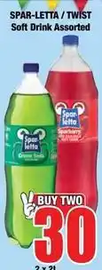 Boxer Spar - soft drink assorted offer