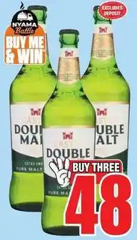 Boxer Castle - double malt offer