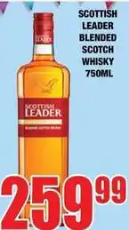 Boxer Scottish leader - blended scotch whisky offer