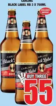 Boxer Carling - black label rb offer