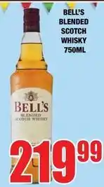 Boxer Bell's - blended scotch whisky offer