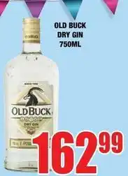 Boxer Old buck - dry gin offer