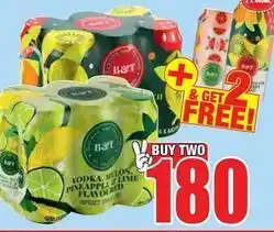 Boxer Vodka melon pineapple & lime flavoured offer