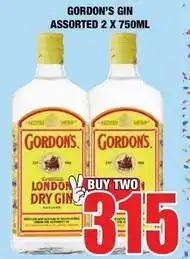 Boxer Gordon's - gin offer