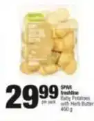 Spar Spar - baby potatoes with herb butter offer