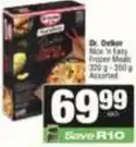 Spar Dr. oetker - nice 'n easy frozen meals offer