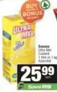 Spar Danone - ultra mel custard offer