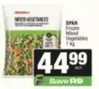 Spar Spar - frozen mixed vegetables offer