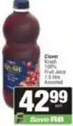 Spar Krush - 100% fruit juice offer
