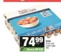 Spar Spar - large eggs offer