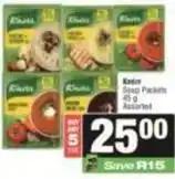 Spar Knorr - soup packets offer