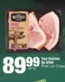 SuperSpar Spar - pork loin chops offer
