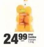 SuperSpar Spar - oranges offer