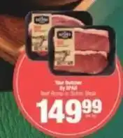 SuperSpar Beef rump or sirloin steak offer