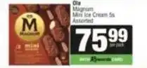 SuperSpar Ola - magnum mini ice cream offer