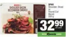 SuperSpar Spar - shoulder bacon, diced or round cut bacon offer