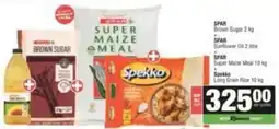 SuperSpar Spekko - super maize meal, brown sugar, sunflower oil, long grain rice offer