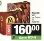 SuperSpar Magnum - mini ice cream offer