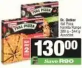 SuperSpar Dr. oetker - ital pizza familia range offer
