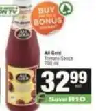 SuperSpar All gold - tomato sauce offer