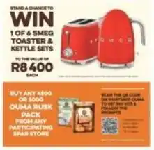 SuperSpar Smeg - smeg toaster & kettle sets offer