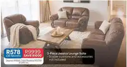 OK Furniture Total - 3-piece jessica lounge suite offer