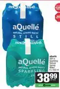 Spar Aquelle Still Or Sparkling Natural Spring Water-6 x 500ml offer