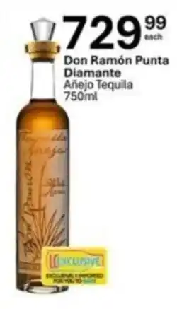 Liquor City Don Ramón Punta Diamante Añejo Tequila offer