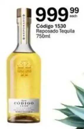 Liquor City Código 1530 Reposado Tequila offer