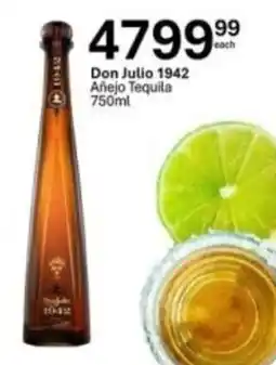 Liquor City Don Julio 1942 Añejo Tequila offer
